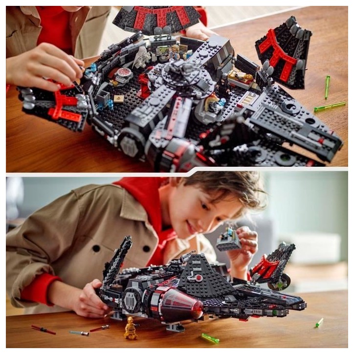 LEGO Star Wars 75389 Le Faucon Noir - Véhicule a Construire pour Enfants - Cadeau LEGO Star Wars 75389 Le Faucon Noir - Véhicule a Construire pour Enfants - Cadeau