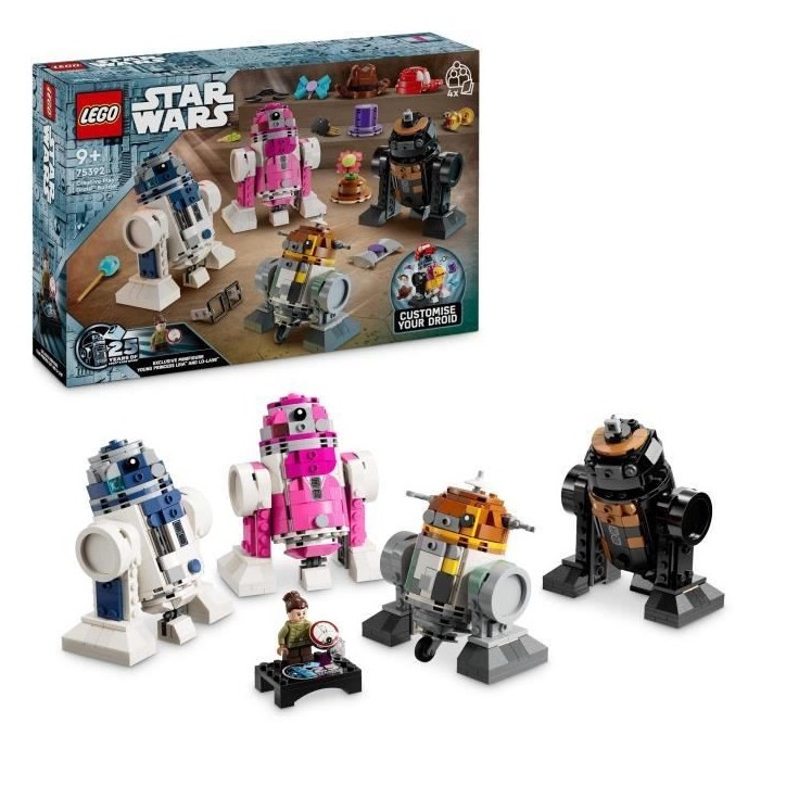LEGO Star Wars 75392 Exclu Cdiscount La Fabrique de Droides Créative - Construisez votre Propre R2-D2 LEGO Star Wars 75392 Exclu Cdiscount La Fabrique de Droides Créative - Construisez votre Propre R2-D2