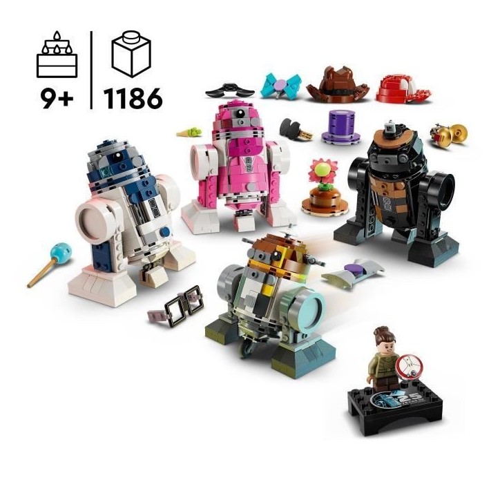 LEGO Star Wars 75392 Exclu Cdiscount La Fabrique de Droides Créative - Construisez votre Propre R2-D2 LEGO Star Wars 75392 Exclu Cdiscount La Fabrique de Droides Créative - Construisez votre Propre R2-D2