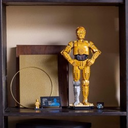 LEGO Star Wars 75398 C-3PO - Figurine de Droide a Construire - Maquett