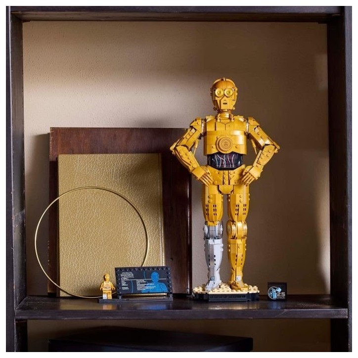 LEGO Star Wars 75398 C-3PO - Figurine de Droide a Construire - Maquette pour Adultes LEGO Star Wars 75398 C-3PO - Figurine de Droide a Construire - Maquette pour Adultes