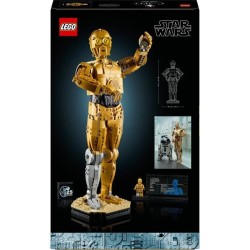 LEGO Star Wars 75398 C-3PO - Figurine de Droide a Construire - Maquett