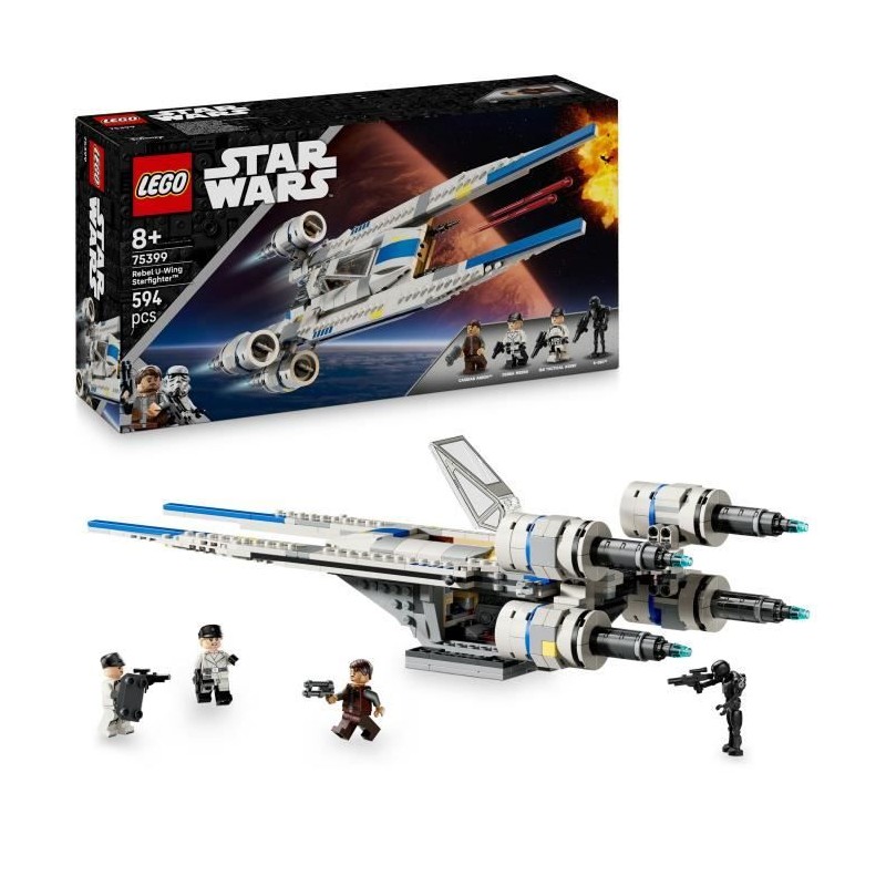LEGO Star Wars 75399 Andor Le Chasseur Stellaire U-Wing de l'Alliance