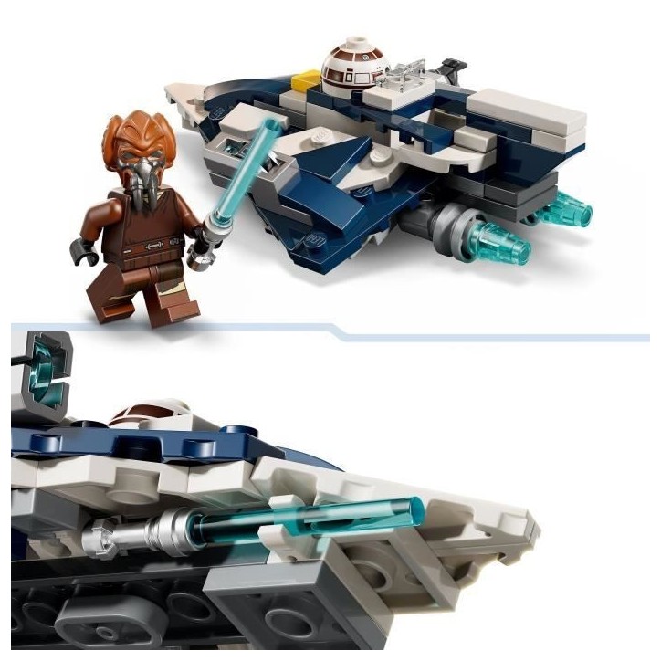 LEGO Star Wars : The Clone Wars 75400 Microfighter Chasseur Jedi de Plo Koon - Jeu 6 ans LEGO Star Wars : The Clone Wars 75400 Microfighter Chasseur Jedi de Plo Koon - Jeu 6 ans