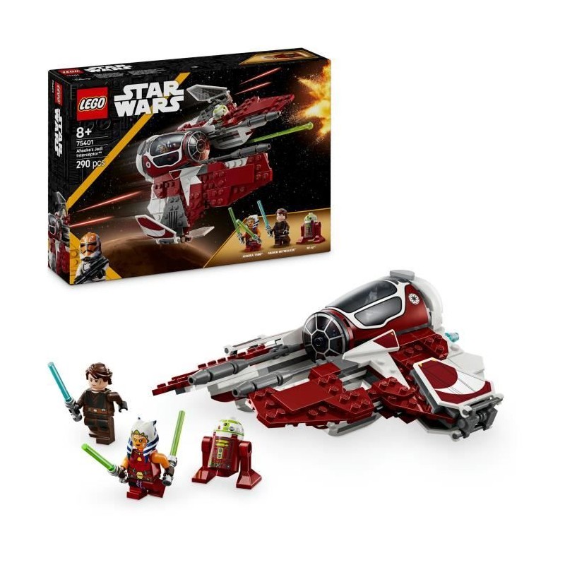 LEGO Star Wars : The Clone Wars 75401 Le Jedi Interceptor d'Ahsoka - J LEGO Star Wars : The Clone Wars 75401 Le Jedi Interceptor d'Ahsoka - J