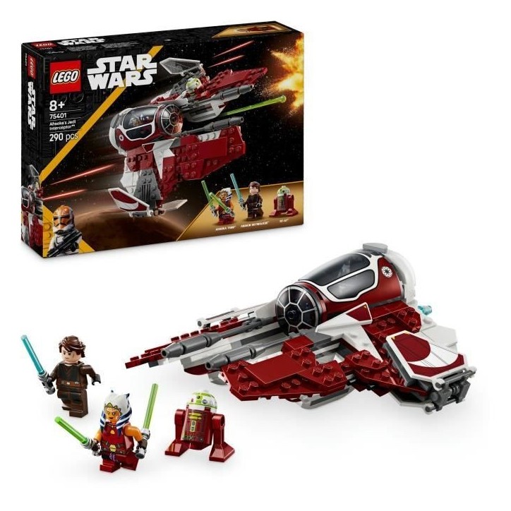 LEGO Star Wars : The Clone Wars 75401 Le Jedi Interceptor d'Ahsoka - Jeu de construction LEGO Star Wars : The Clone Wars 75401 Le Jedi Interceptor d'Ahsoka - Jeu de construction