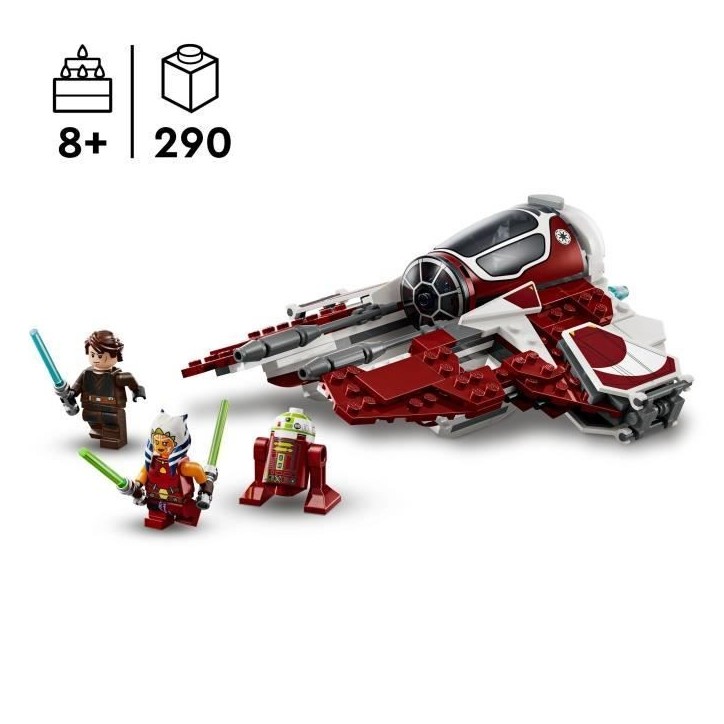 LEGO Star Wars : The Clone Wars 75401 Le Jedi Interceptor d'Ahsoka - Jeu de construction LEGO Star Wars : The Clone Wars 75401 Le Jedi Interceptor d'Ahsoka - Jeu de construction