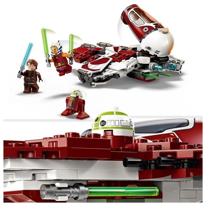 LEGO Star Wars : The Clone Wars 75401 Le Jedi Interceptor d'Ahsoka - Jeu de construction LEGO Star Wars : The Clone Wars 75401 Le Jedi Interceptor d'Ahsoka - Jeu de construction