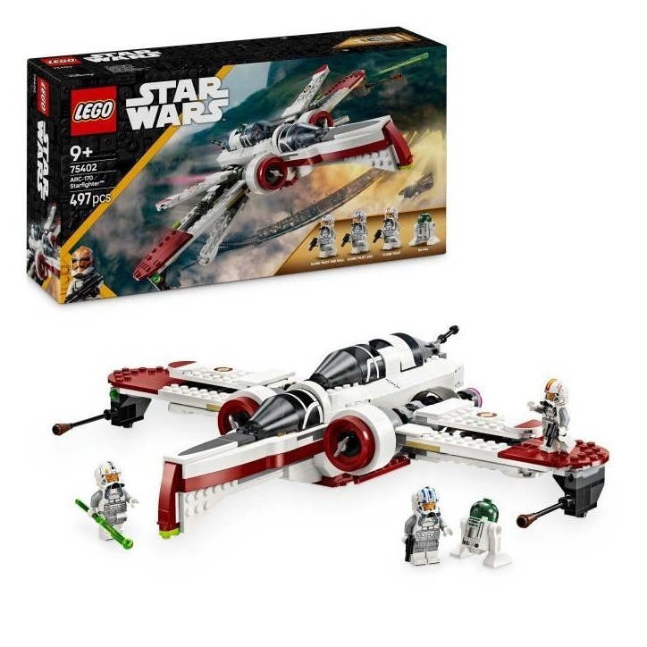 LEGO Star Wars : La Revanche des Sith 75402 Le chasseur ARC-170 Jeu de construction 9 ans LEGO Star Wars : La Revanche des Sith 75402 Le chasseur ARC-170 Jeu de construction 9 ans