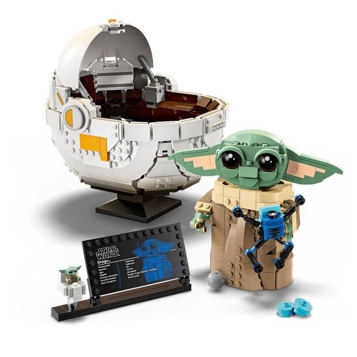 LEGO Star Wars : The Mandalorian 75403 Grogu et son landau - Jeu de construction 10 ans LEGO Star Wars : The Mandalorian 75403 Grogu et son landau - Jeu de construction 10 ans