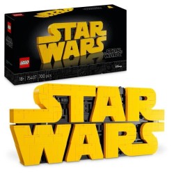 LEGO Star Wars 75407 Logo De Star Wars En Briques - Set De Constructio