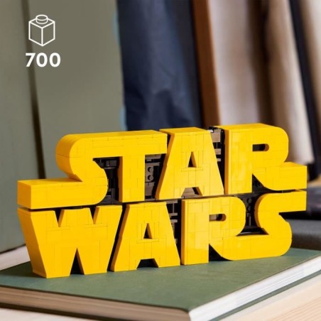 LEGO Star Wars 75407 Logo De Star Wars En Briques - Set De Construction Pour Adulte – Déco