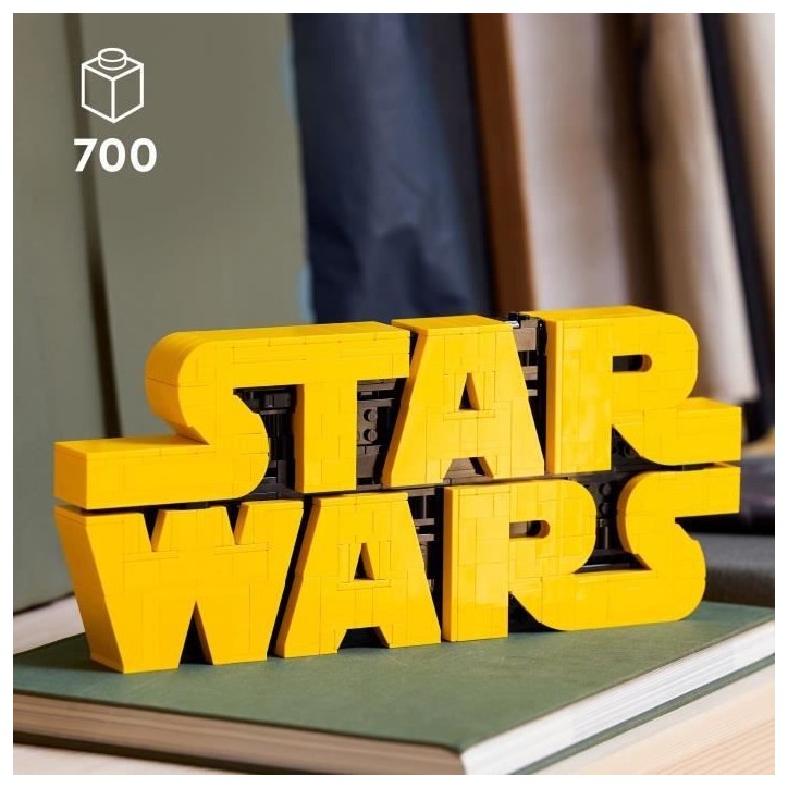 LEGO Star Wars 75407 Logo De Star Wars En Briques - Set De Construction Pour Adulte – Déco LEGO Star Wars 75407 Logo De Star Wars En Briques - Set De Construction Pour Adulte – Déco