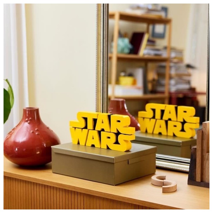 LEGO Star Wars 75407 Logo De Star Wars En Briques - Set De Construction Pour Adulte – Déco LEGO Star Wars 75407 Logo De Star Wars En Briques - Set De Construction Pour Adulte – Déco