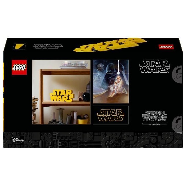 LEGO Star Wars 75407 Logo De Star Wars En Briques - Set De Construction Pour Adulte – Déco LEGO Star Wars 75407 Logo De Star Wars En Briques - Set De Construction Pour Adulte – Déco