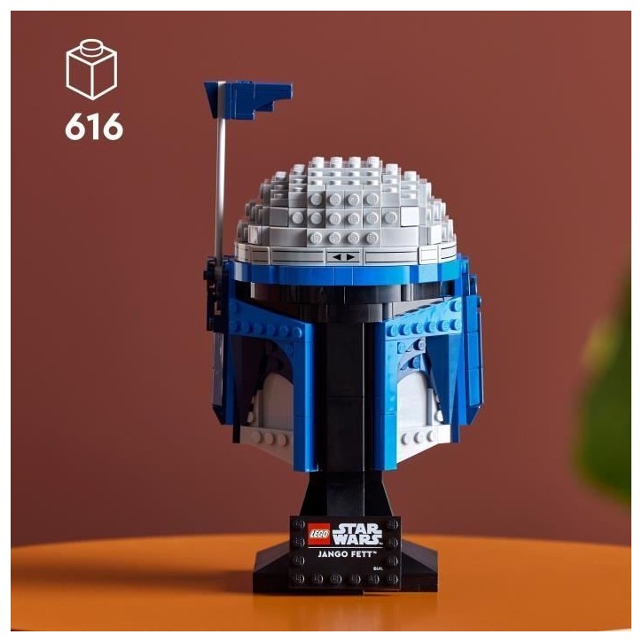 LEGO Star Wars 75408 L'Attaque Des Clones Le Casque De Jango Fett - Set - Cadeau Adulte LEGO Star Wars 75408 L'Attaque Des Clones Le Casque De Jango Fett - Set - Cadeau Adulte