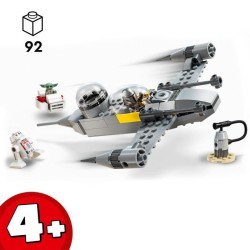 LEGO Star Wars : The Mandalorian 75410 Le chasseur N-1 de Mando et Gro