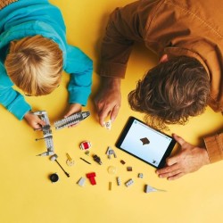 LEGO Star Wars : The Mandalorian 75410 Le chasseur N-1 de Mando et Gro