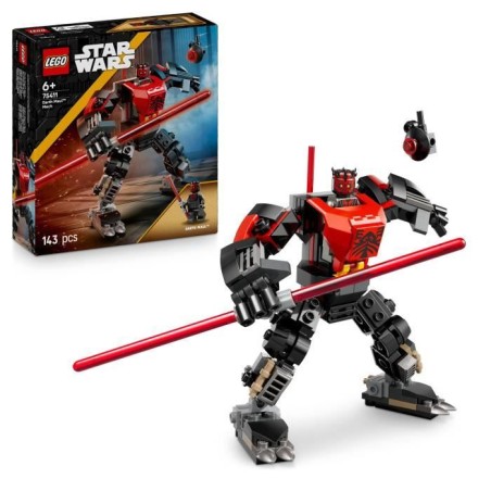 LEGO Star Wars 75411 Le Robot Dark Maul - Jeu de Construction pour Gar