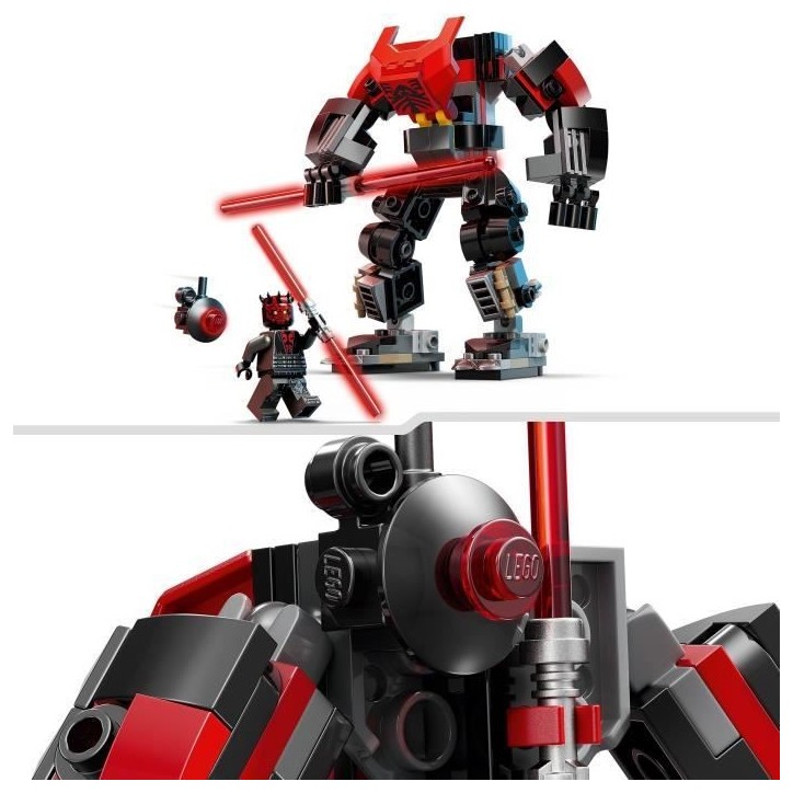 LEGO Star Wars 75411 Le Robot Dark Maul - Jeu de Construction pour Garçon des 6 ans LEGO Star Wars 75411 Le Robot Dark Maul - Jeu de Construction pour Garçon des 6 ans