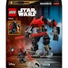 LEGO Star Wars 75411 Le Robot Dark Maul - Jeu de Construction pour Gar
