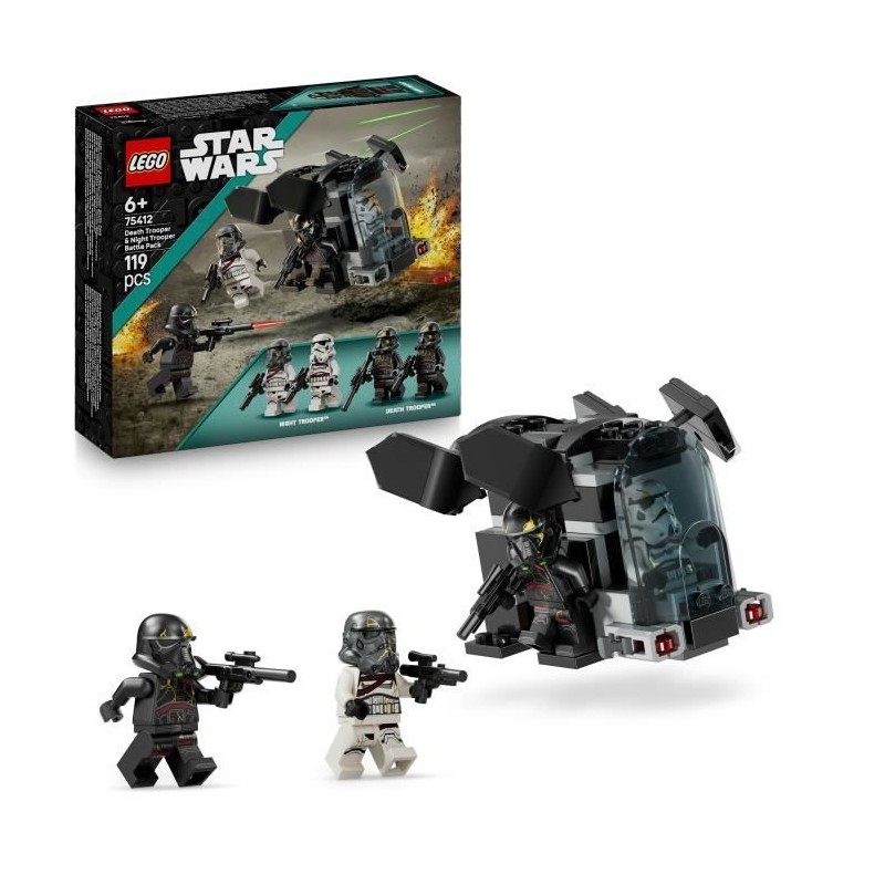 LEGO Star Wars 75412 Pack de Combat Death Troopers contre Night Troope