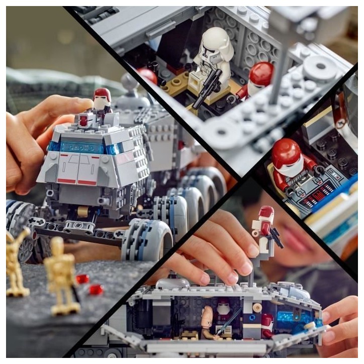 LEGO Star Wars 75413 The Clone Wars Le Juggernaut de la République - Jouet enfant 9 ans LEGO Star Wars 75413 The Clone Wars Le Juggernaut de la République - Jouet enfant 9 ans