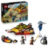 LEGO Star Wars 75414 Le Snowspeeder en Flammes - Jouet de Construction