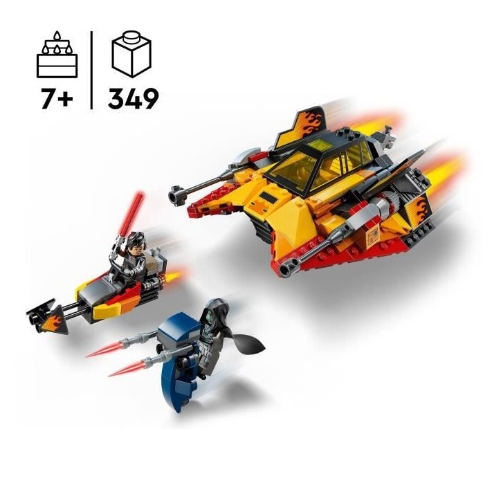 LEGO Star Wars 75414 Le Snowspeeder en Flammes - Jouet de Construction enfant 7 ans LEGO Star Wars 75414 Le Snowspeeder en Flammes - Jouet de Construction enfant 7 ans