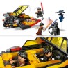 LEGO Star Wars 75414 Le Snowspeeder en Flammes - Jouet de Construction