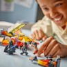 LEGO Star Wars 75414 Le Snowspeeder en Flammes - Jouet de Construction