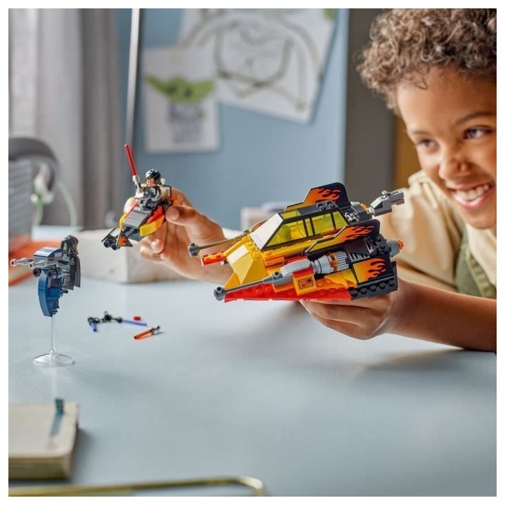 LEGO Star Wars 75414 Le Snowspeeder en Flammes - Jouet de Construction enfant 7 ans LEGO Star Wars 75414 Le Snowspeeder en Flammes - Jouet de Construction enfant 7 ans