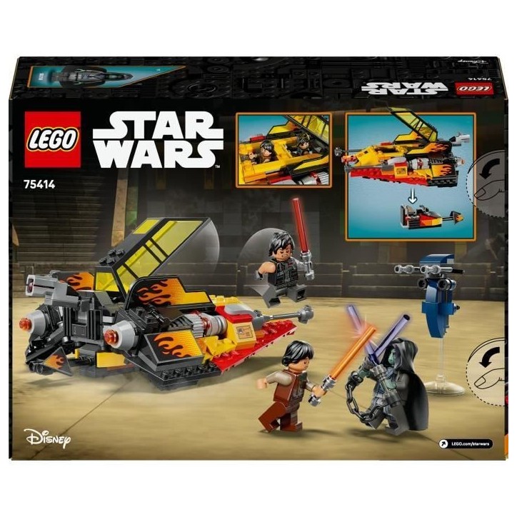 LEGO Star Wars 75414 Le Snowspeeder en Flammes - Jouet de Construction enfant 7 ans LEGO Star Wars 75414 Le Snowspeeder en Flammes - Jouet de Construction enfant 7 ans