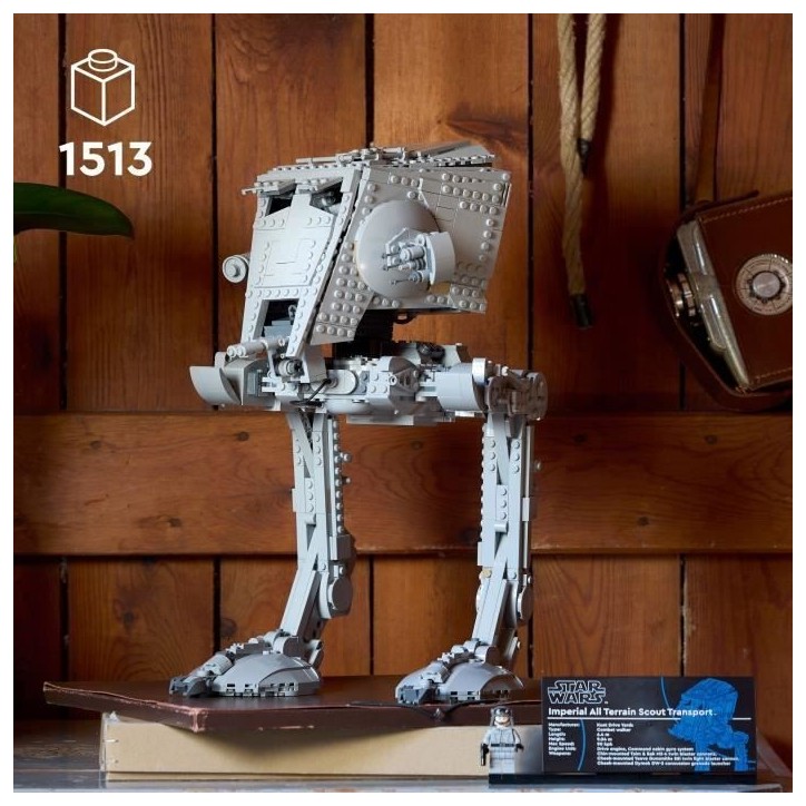 LEGO Star Wars 75417 Le Marcheur AT-ST - Set de Construction pour Adulte - Décoration LEGO Star Wars 75417 Le Marcheur AT-ST - Set de Construction pour Adulte - Décoration