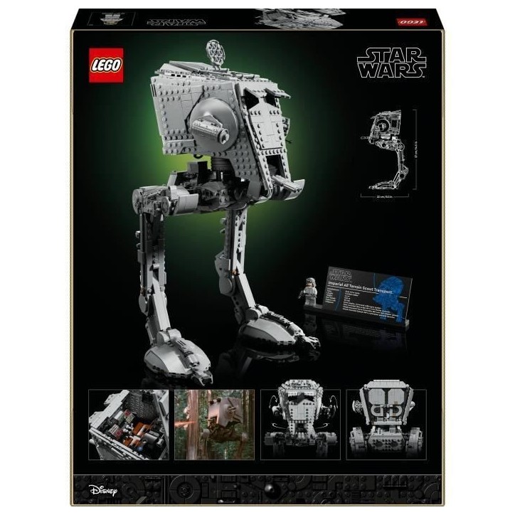LEGO Star Wars 75417 Le Marcheur AT-ST - Set de Construction pour Adulte - Décoration LEGO Star Wars 75417 Le Marcheur AT-ST - Set de Construction pour Adulte - Décoration
