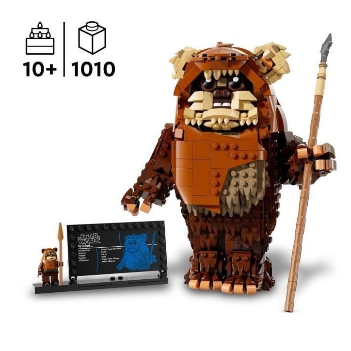 LEGO Star Wars™ 75430 Exclu Cdiscount Wicket l'Ewok™ LEGO Star Wars™ 75430 Exclu Cdiscount Wicket l'Ewok™