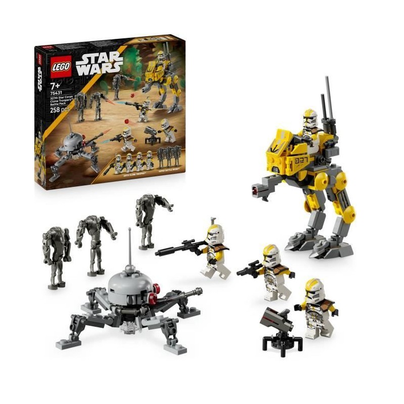 LEGO Star Wars 75431 Pack de Combat du 327eme Corps d'Armée - Jeu de LEGO Star Wars 75431 Pack de Combat du 327eme Corps d'Armée - Jeu de