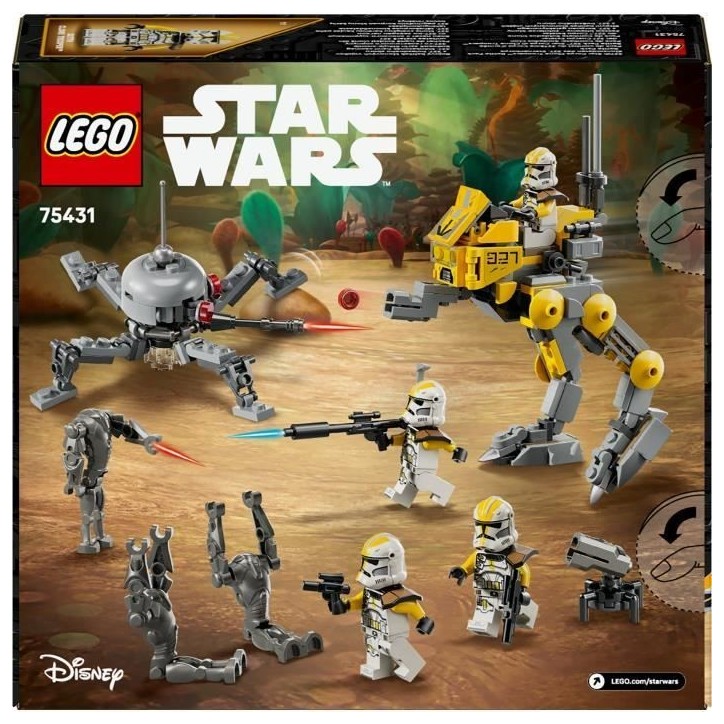 LEGO Star Wars 75431 Pack de Combat du 327eme Corps d'Armée - Jeu de Construction 7 ans LEGO Star Wars 75431 Pack de Combat du 327eme Corps d'Armée - Jeu de Construction 7 ans