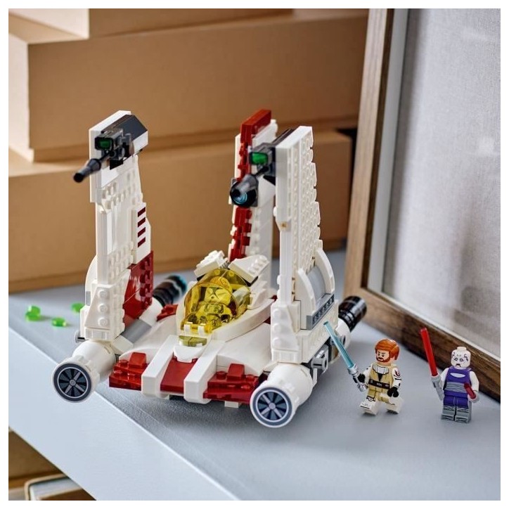 LEGO Star Wars 75432 The Clone Wars Chasseur V-19 Torrent - Jeu de Construction des 9 ans LEGO Star Wars 75432 The Clone Wars Chasseur V-19 Torrent - Jeu de Construction des 9 ans