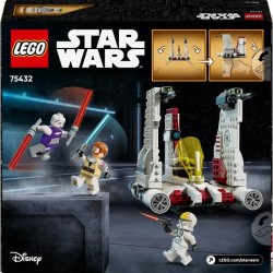 LEGO Star Wars 75432 The Clone Wars Chasseur V-19 Torrent - Jeu de Con