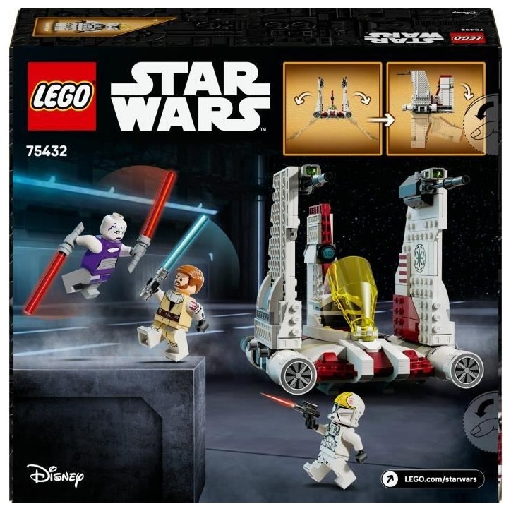 LEGO Star Wars 75432 The Clone Wars Chasseur V-19 Torrent - Jeu de Construction des 9 ans LEGO Star Wars 75432 The Clone Wars Chasseur V-19 Torrent - Jeu de Construction des 9 ans