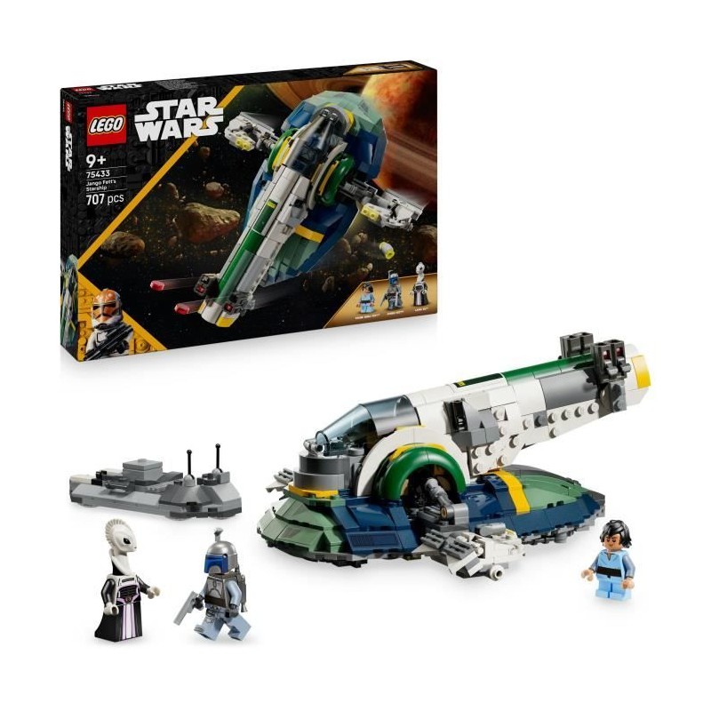 LEGO Star Wars 75433 L'Attaque des Clones Le Vaisseau de Jango Fett -