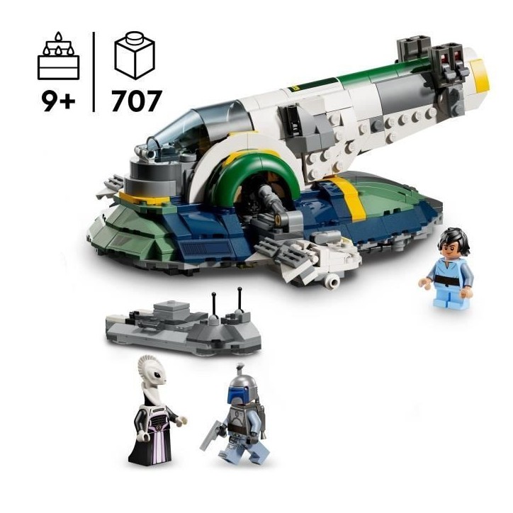 LEGO Star Wars 75433 L'Attaque des Clones Le Vaisseau de Jango Fett - Jouet des 9 ans LEGO Star Wars 75433 L'Attaque des Clones Le Vaisseau de Jango Fett - Jouet des 9 ans