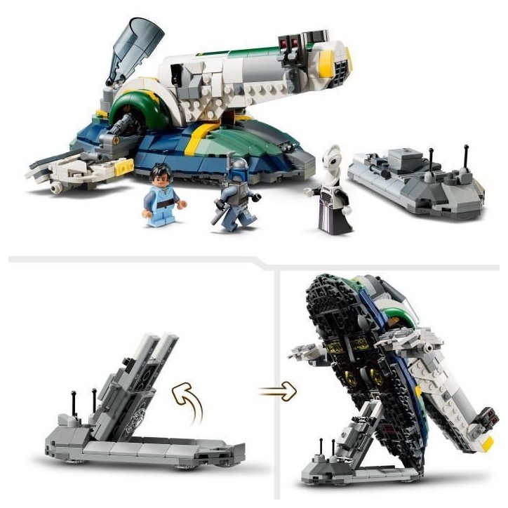 LEGO Star Wars 75433 L'Attaque des Clones Le Vaisseau de Jango Fett - Jouet des 9 ans LEGO Star Wars 75433 L'Attaque des Clones Le Vaisseau de Jango Fett - Jouet des 9 ans
