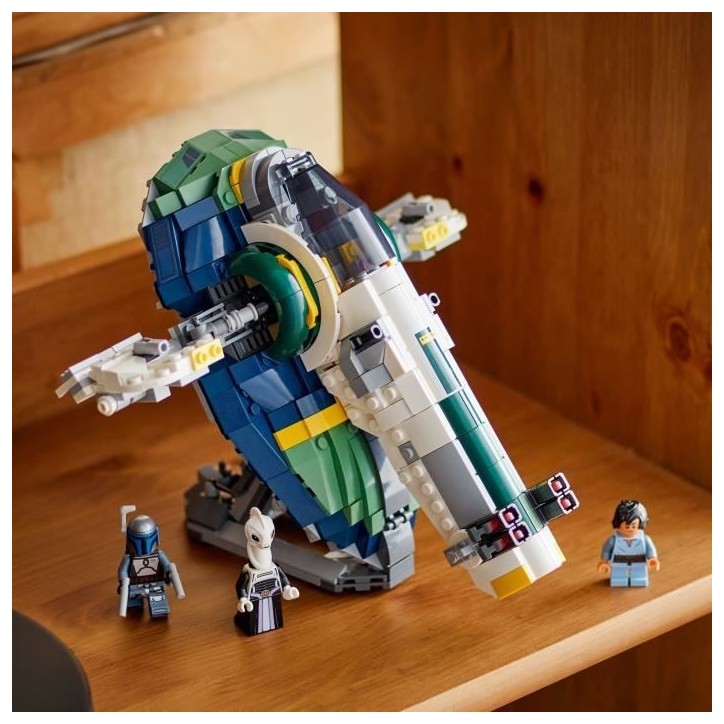 LEGO Star Wars 75433 L'Attaque des Clones Le Vaisseau de Jango Fett - Jouet des 9 ans LEGO Star Wars 75433 L'Attaque des Clones Le Vaisseau de Jango Fett - Jouet des 9 ans