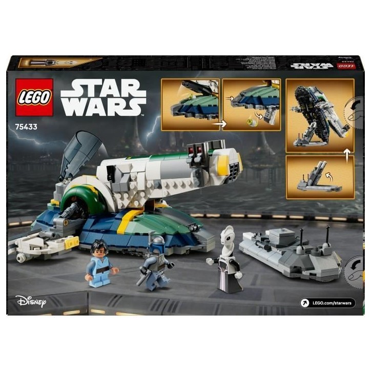 LEGO Star Wars 75433 L'Attaque des Clones Le Vaisseau de Jango Fett - Jouet des 9 ans LEGO Star Wars 75433 L'Attaque des Clones Le Vaisseau de Jango Fett - Jouet des 9 ans