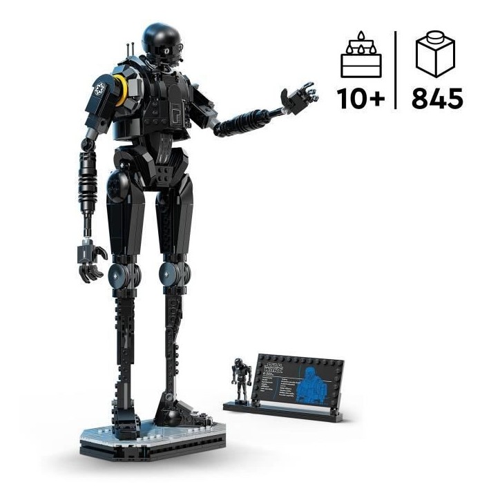 LEGO Star Wars : Andor 75434 K-2SO le Droide de Sécurité - Jouet enfant des 10 ans LEGO Star Wars : Andor 75434 K-2SO le Droide de Sécurité - Jouet enfant des 10 ans