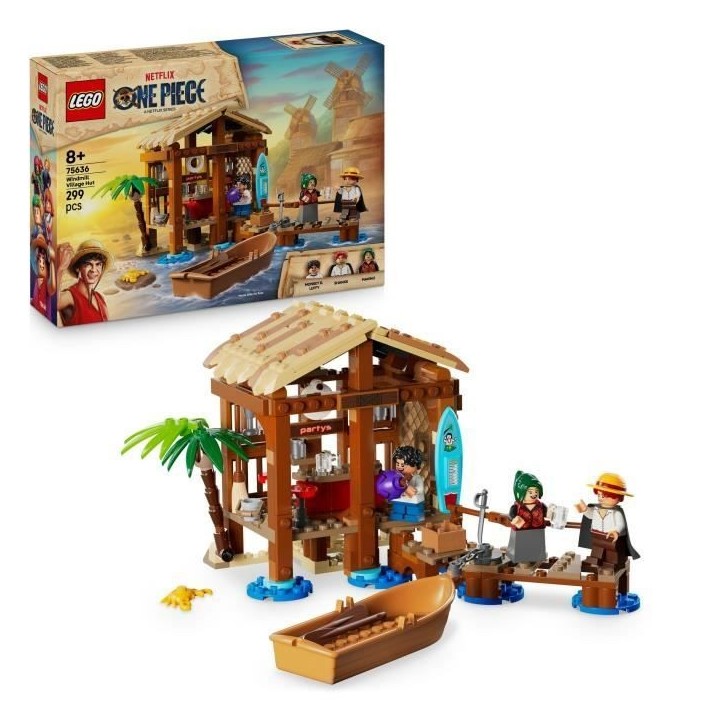 LEGO ONE PIECE 75636 Le Bar du Village de Fuchsia - Jouet de Construction enfant des 8 ans LEGO ONE PIECE 75636 Le Bar du Village de Fuchsia - Jouet de Construction enfant des 8 ans