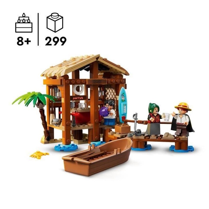 LEGO ONE PIECE 75636 Le Bar du Village de Fuchsia - Jouet de Construction enfant des 8 ans LEGO ONE PIECE 75636 Le Bar du Village de Fuchsia - Jouet de Construction enfant des 8 ans