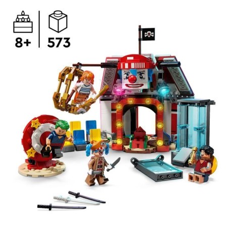 LEGO ONE PIECE 75637 Le Chapiteau de Baggy le Clown - Jeu pour enfant des 8 ans - Cadeau